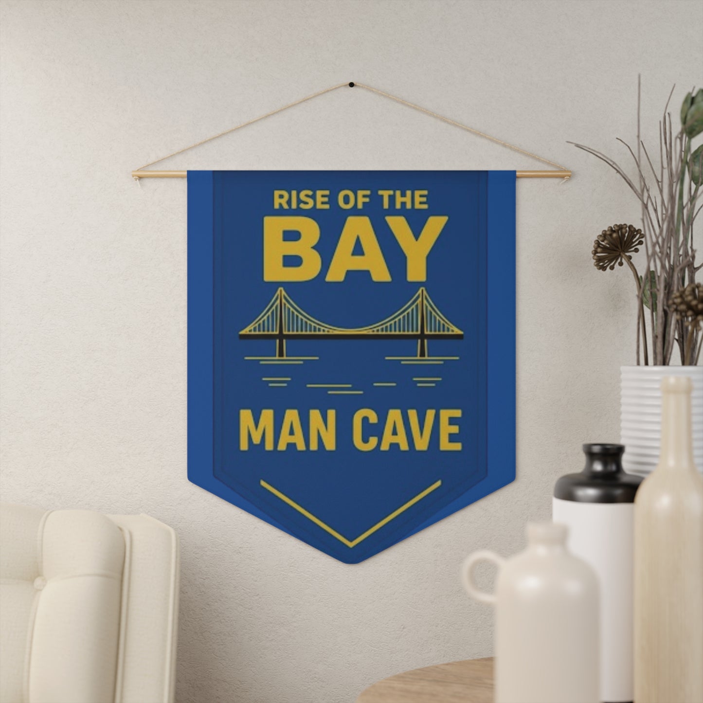 NBA Golden State Warriors Inspired Man Cave Banner | Wall Art Gift COPY