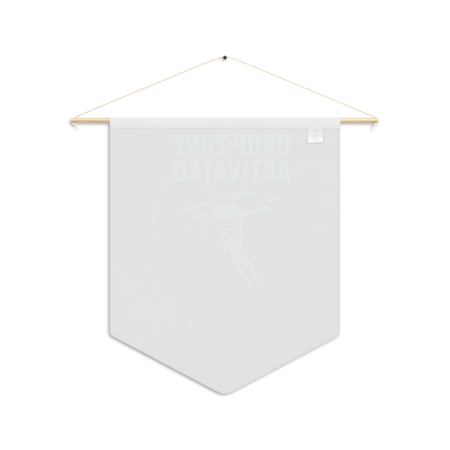 Epic Gamer Drop Zone Pennant Banner – “Drop In, Loot Up, Victory Awaits” | Gaming Wall Decor for Streamers, Boys, and Man Caves