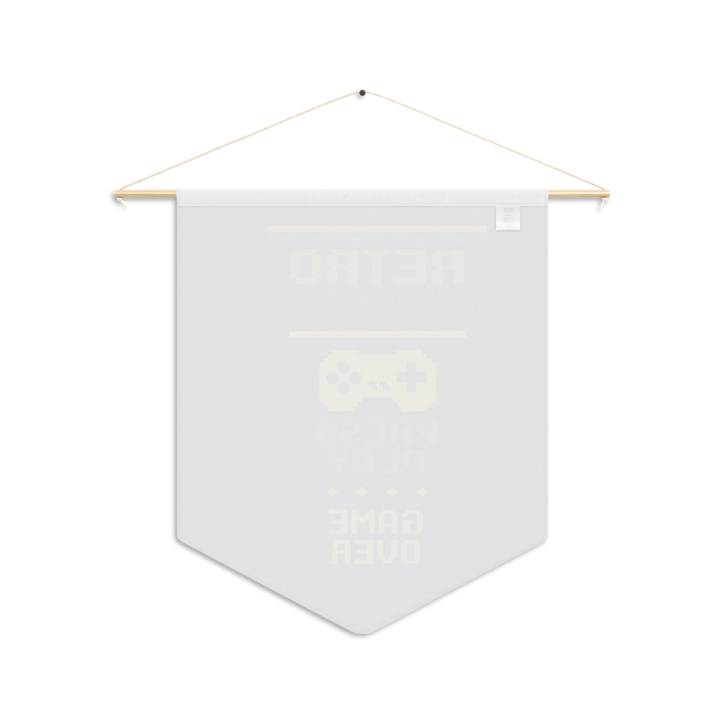 Retro Gaming Man Cave Banner | Wall Art Gift for Him